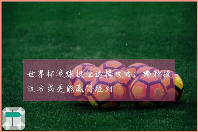 世界杯滚球投注选择攻略：哪种投注方式更能赢得胜利
